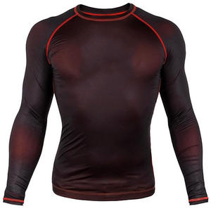 Comfortable Quick Dry <b>Rash</b> <b>Vest</b> Sublimation Printed Protection Long Sleeve <b>Rash</b> Guard <b>Mens</b> Surfing <b>Rash</b> Guard - Product Image 1