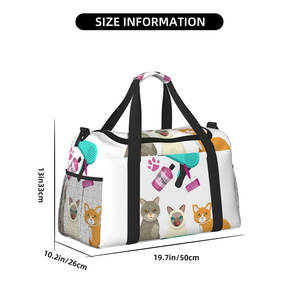 Sac de toilettage avec sac fourre-tout très demandé pour les modes de vie actifs, sac de toilettage pour chevaux pour l'écurie et la salle de sport avec service OEM - Product Image 3