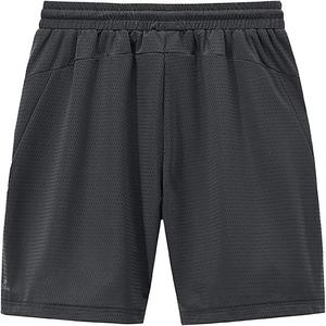 Shorts en maille unis vintage pour hommes, personnalisables, séchage rapide, toucher doux, maille épaisse, coupe ample, surdimensionné, imprimé - Product Image 6