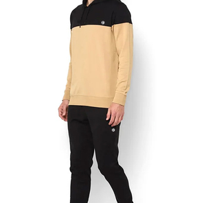 Suministro directo de fábrica Última colección Hombres Pullover Chándal Logotipo personalizado Impreso Color sólido Hombres Pullover Chándal - Product Image 5