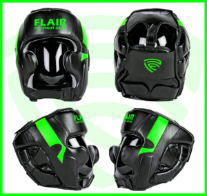 Protector de cabeza de boxeo de cuero PU de alta calidad, casco de Kickboxing, Protector de cabeza de lucha - Product Image 2