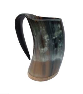 Jarra Vikinga Elegante 100% Natural, Pulida, Tallada a Mano, Estilo Animal, Jarra para Beber, Jarra de Cerveza, Taza de Café Náutica Navideña - Product Image 5