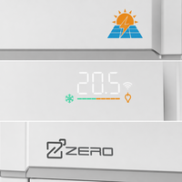 Climatiseur solaire ZERO hybride AC/DC 9000-24000 BTU R32 Inverter Split pour distributeurs et grossistes