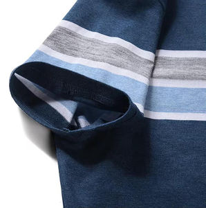 100% Cotton Men's for <b>Polo</b> <b>Shirts</b> High Quality Plus Size Stylish Custom Embroidered Breathable Casual Solid Printed Techniques - Product Image 5