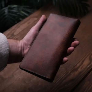 New Design High Quality Trendy Pocket <b>Leather</b> <b>Wallets</b> 2026 Best Price <b>Men</b> <b>Leather</b> Single Shade Bifold <b>Wallets</b> <b>For</b> Sale - Product Image 1