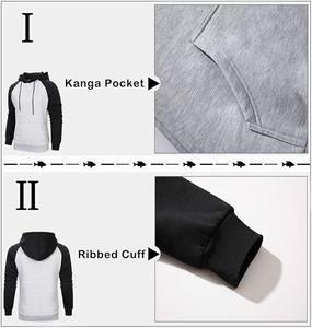 Jersey de entrenamiento atlético de talla grande personalizado para hombre, sudadera ajustada para deportes de invierno, forro polar de punto de alta calidad con parte delantera sólida - Product Image 4