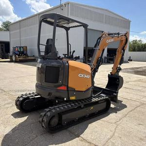 Mini-excavatrice CASE CX34D de 3,5 tonnes, machine à chenilles hydraulique pour travaux de construction, agriculture et routes - Product Image 1