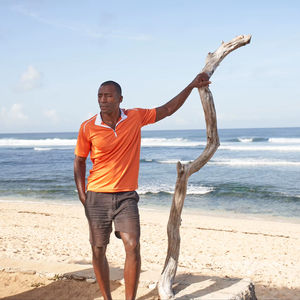 Camiseta Unisex Casual con Cuello con Cremallera, Estampado Bordado, Bolsillo, Manga Corta, Antiarrugas, Absorbe la Humedad, Ecológica - Product Image 1