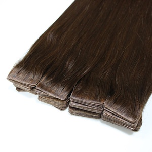 EXTENSION de cheveux humains Remy vierges de haute qualité, avec bande adhésive, usine du Vietnam - Product Image 6