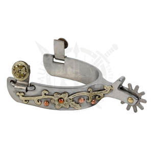 ¡Novedad de 2025! Espuelas de equitación de diseño con espuelas de equitación de acero inoxidable para hombre para competición - Product Image 2