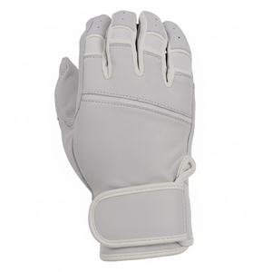Guantes de Bateo de Béisbol con Palma de Cuero, Agarre Ecológico, Ligeros, Duraderos, Tejido Transpirable, Cierre de Velcro, Ambidiestros - Product Image 5