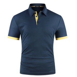 Best Quality Polyester/Cotton Solid Pattern Printed Casual T-Shirt Man for Shirts Short Sleeves Embroidered Flannel Fabric - Product Image 1
