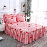 Ensemble de literie de luxe de haute qualité 4 pièces pour lit Queen Size, housse de couette en coton, polyester et soie, antistatique, 300TC, écologique, chauffant