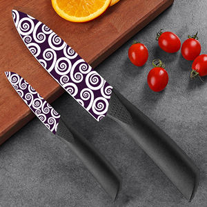 Ensemble de couteaux utilitaires en céramique de luxe à prix d'usine, pierre à aiguiser, manche en plastique, cadeau pour les occasions spéciales, livraison gratuite, Ebay - Product Image 3