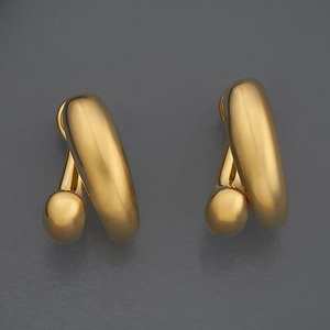 Modernos Pendientes Religiosos Geométricos 186298 Tipo Huggie y Aro Hechos de Aleación de Zinc y Acero Inoxidable con Perla como Piedra Principal para Fiestas - Product Image 6