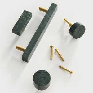 ลูกบิดตู้ลิ้นชักลิ้นชักห้องครัวมือจับหินอ่อนขัดเงา - Product Image 5