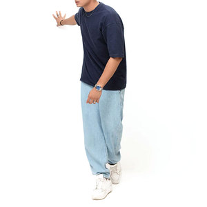 เสื้อยืดผ้าฝ้าย100% สั่งทำสำหรับผู้ชายเสื้อยืดขนาดพลัสไซส์พิมพ์โลโก้ตามสั่ง - Product Image 4