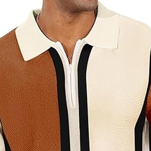 T-shirts pour hommes OEM, polos décontractés avec logo personnalisé, 100% coton, teinture rapide, manches courtes, envoyés par Dress Sports - Product Image 2