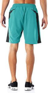 Pantalones cortos deportivos personalizados de alta calidad para hombre, pantalones cortos sólidos para gimnasio para entrenamiento deportivo, correr, teñido liso, personalizados de alta calidad para hombre - Product Image 5