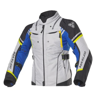 Veste en textile imperméable respirante légère homologuée CE niveau 2 pour hommes, vêtements de sport, grande taille, aérations courtes, moto - Product Image 1