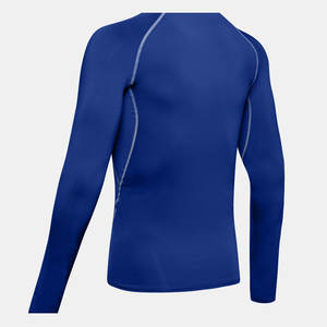 Hombres Gimnasio Compresión Debajo de la capa base Tops Manga larga Secado rápido Deportes Personalizado Hombres Gimnasio Manga larga Camisas de compresión en blanco - Product Image 6