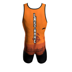 Fighting Wrestling <b>Singlet</b> Factory Wholesale Custom <b>Men</b> <b>Singlets</b> Spandex/Polyester Breathable Durable - Product Image 6