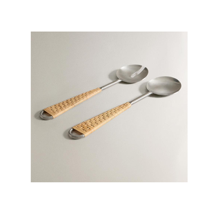 Acier inoxydable de haute qualité véritable exportateur design élégant artisanat poignée en rotin naturel meilleur prix - Product Image 5