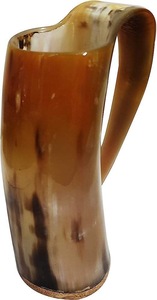 Authentic Eco-Friendly Viking Horn <b>Mug</b> Handmade Buffalo Horn Food Grade Medieval Style Religious Feng Shui Animal Beer <b>Mug</b> - Product Image 6