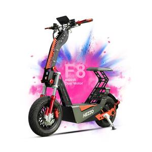 ยางออฟโรดใหม่, แบตเตอรี่ลิเธียม 50Ah, หน้าจอ LCD สกู๊ตเตอร์ไฟฟ้า HEEZZO F8 8000W (2024) 72V, จัดส่งด่วน 16 ชิ้น บริษัท แอลแอลซี จำกัด - Product Image 3