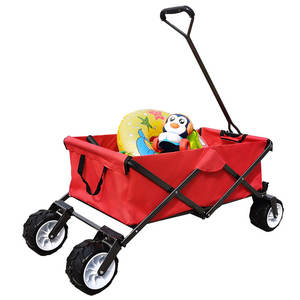 แพลตฟอร์มแบบพกพาพับได้สี่ล้อสำหรับช้อปปิ้งทัวร์ตกปลาตั้งแคมป์ปรับแต่งได้ - Product Image 1