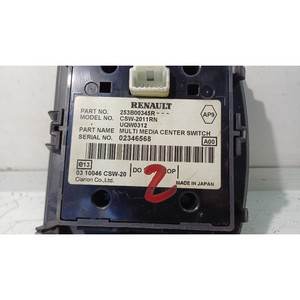 JOYSTICK INFORMATIQUE À BORD DE VOITURE RENAULT Scenic X MOD 253B00345R K9K836 (09>) - Product Image 3