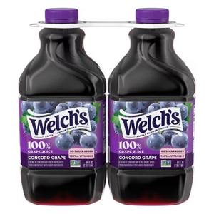 Premium Welchs Sweet Concord jugo de uva 64 oz botella 100 por ciento jugo de uva Real de concentrado energizante tamaño familiar - Product Image 3