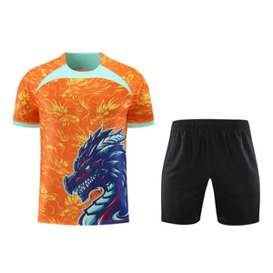 High Quality 100% Polyester Customizable Club Soccer Wear <b>Cheap</b> Sublimated Soccer Uniform <b>Sets</b> Football Jersey - Product Image 4
