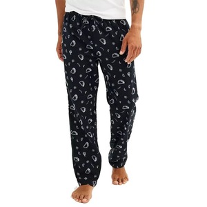 Flanelle haute cordon taille pantalon à carreaux respirant entraînement tenue décontracté léger Jogging porter des vêtements de nuit pantalon - Product Image 5