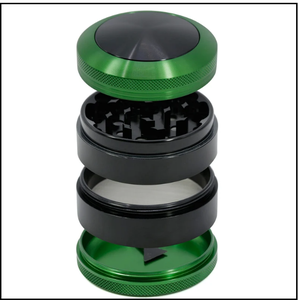 Fun Sized Mini Grinder Handmade Natural Minimalist 3 Pieces Matte Herb Grinder Aluminum Herb Grinder Price Products - Product Image 2