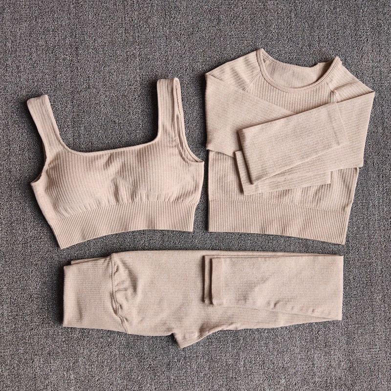 Women's Fitness Gym Sports Bra Adjustable Yoga Underwear Front Zipper Breathable Running Push-up Bra Solid Pattern Set Style