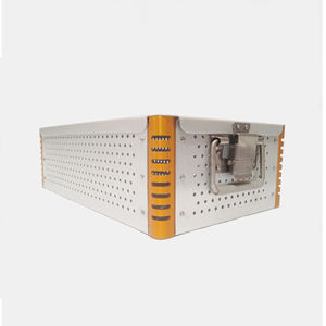 Caja de Esterilización en Autoclave de Acero Inoxidable y Aluminio Personalizada, Fuente de Alimentación Manual, Certificación CE, Instrumentos Quirúrgicos para - Product Image 3