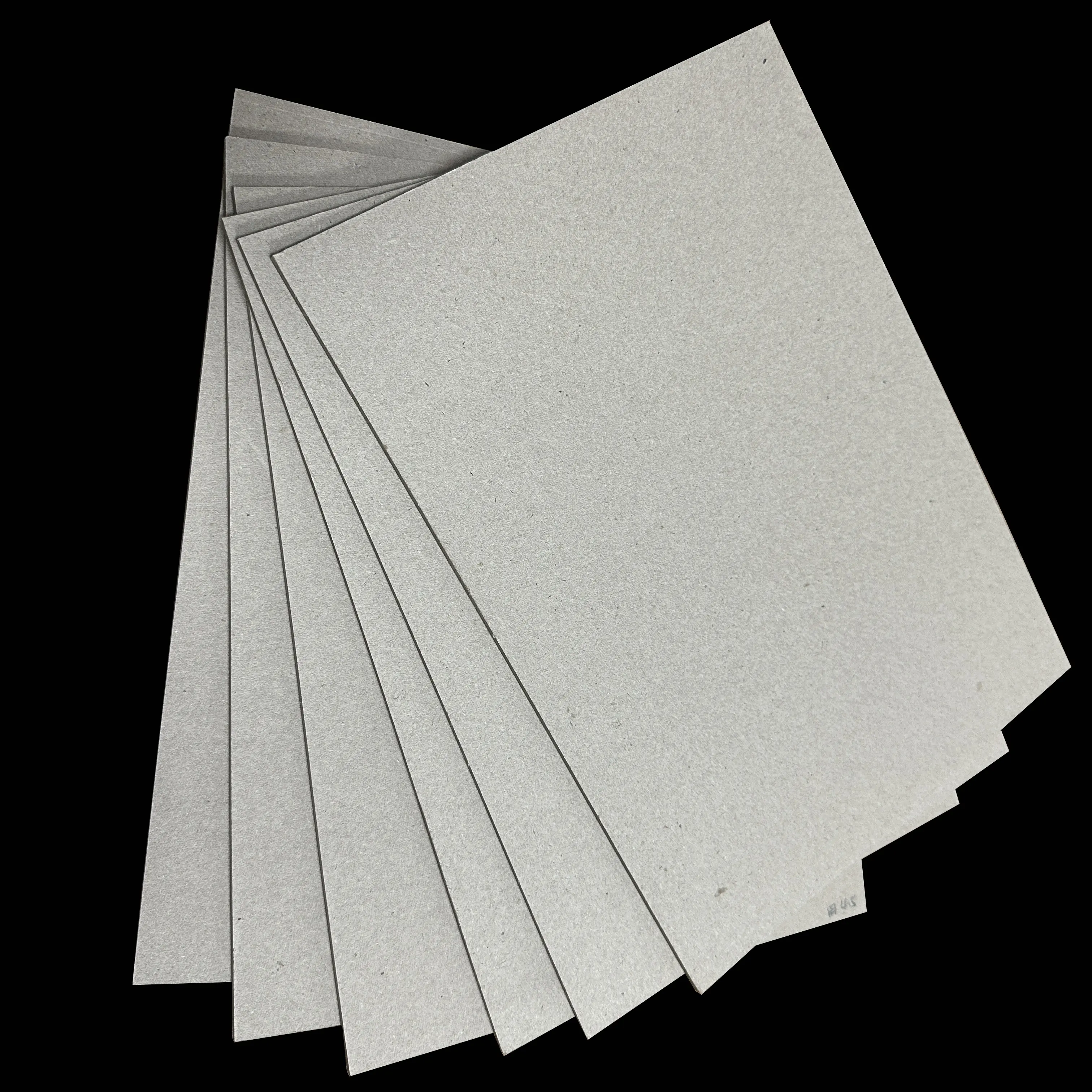 Cartón recubierto de arcilla blanca de 0,3mm-2mm de espesor/tablero trasero gris dúplex