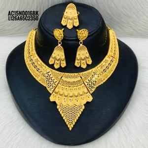 Designer Necklace Set Gold Plated Online Fashion Jewellery Necklaces New Design One Gram - Product Image 1