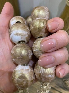 Guirlande en bois et résine pour décor de table Guirlande en résine tendance pour accents de salon Guirlande en bois de qualité supérieure - Product Image 5