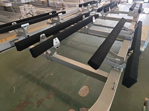 Langlebiger Aluminium-Bootsanhänger Einachsiger Marine-Qualität-Chassis Einfaches Beladesystem für Ponton- und Angelboote - Product Image 6