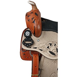 Tốt Nhất Người Bán Phương Tây Thùng Racing Thông Minh Ngựa Yên Mạnh Mẽ Gỗ Cây Được Sản Xuất Tại Ấn Độ Da Cưỡi Ngựa Yên Ngựa - Product Image 3