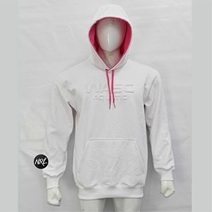Sudadera unisex con capucha y logotipo personalizado hecho al por mayor, jersey de gran tamaño en relieve, ropa de calle transpirable con logotipo bordado personalizado en la espalda - Product Image 1