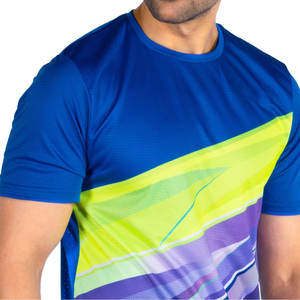 Las camisetas más vendidas de talla grande para hombre de poliéster/algodón personalizado de alta calidad Color sólido con impresión por sublimación - Product Image 3
