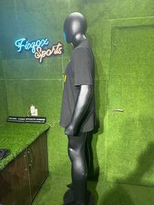 Camisetas de manga corta para hombre de diseño personalizado 100% algodón estampado cuello redondo serigrafía Camiseta holgada para hombre - Product Image 3