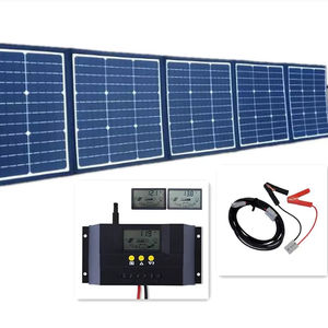 Panel Solar Portátil Plegable de 200W y 21.5% de Eficiencia, Negro, 156.75mm, Solución de Energía para Exteriores, OEM Sin Logotipo, EN TENDENCIA - Product Image 5