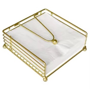 Porta Servilletas de Mesa para Uso en Hoteles, Soporte Metálico Colgante con Logotipo Personalizado, Diseño Moderno, Tamaños Personalizables - Product Image 3