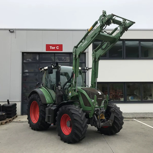 รถแทรกเตอร์ Fendt 516 Vario มือสองระบบควบคุมสภาพอากาศอัตโนมัติความเร็ว50กม./ชม. ระบบไฮดรอลิกด้านหน้า