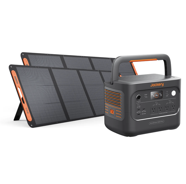 Jackery Solar Generator 3000V2 1536Wh Portable Power Station 1800W Lithium Ion Energy Storage System Camping Pure Sine Wave Jump