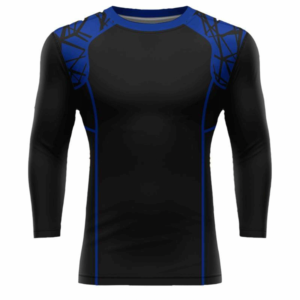 Men's Customized Digital Sublimation <b>Printed</b> Long Sleeves Rash Guard Quick Dry Plain Sportswear - Product Image 3